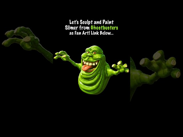 Slimer 👻 zBrush Tutorial (Fan Art)