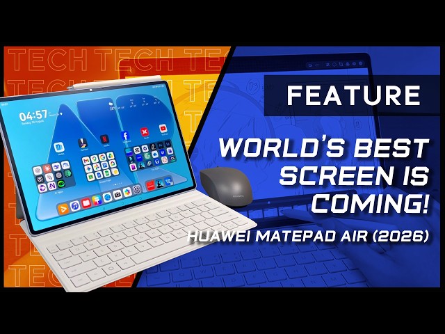 HUAWEI MatePad Air: 4-in-1 AI Productivity with the World’s Best Screen?