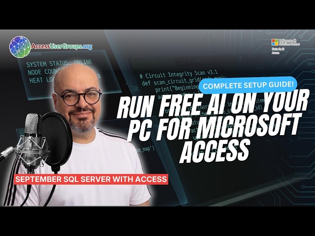 Run FREE AI on Your PC for Microsoft Access (Complete Ollama Setup Guide)