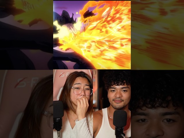 ENDEAVOR GOES PLUS ULTRA! #anime #myheroacademia #animereactionction