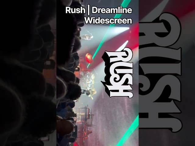 Rush - Dreamline Live Widescreen - Fifty Something Tour #rush