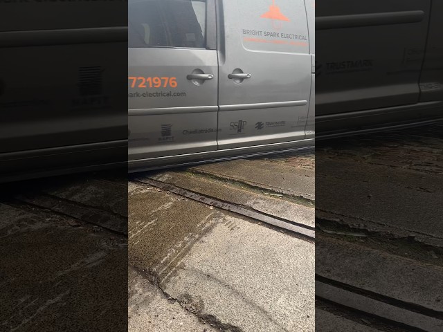 Crashing your van on the floor!