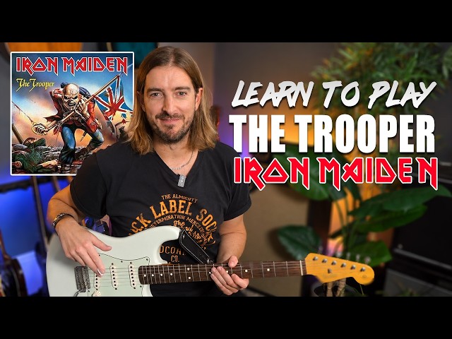 The Trooper – Iron Maiden Guitar Lesson | Riffs, Gallop & Solo
