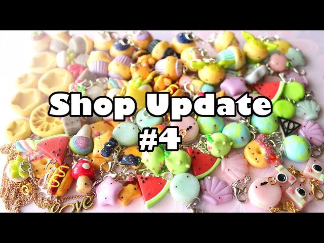Shop Update #4 │ Polymer Clay Charms