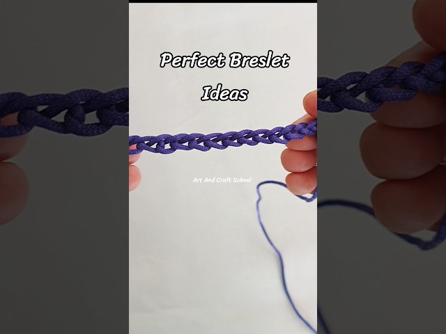 Diy Breslet 💕 Easy Macrame Therad Breslet😍#breslet#diy #macrame#shorts#youtubeshorts#viral