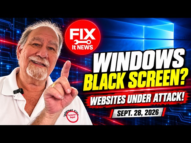 Don't Reinstall Windows: Fix Black Screen Errors Fast