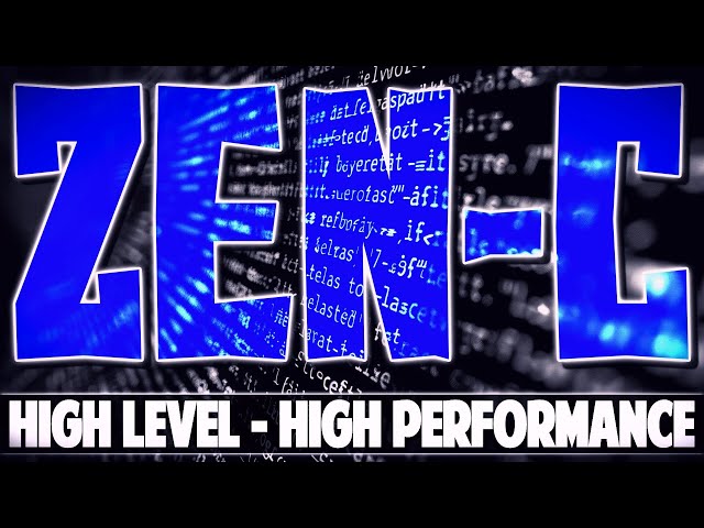 Zen C Programming Language - High Level Code; Bare Metal Performance!