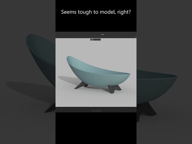Looks Hard? Modeled in 15 Minutes