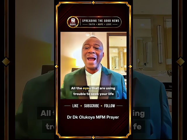 Dr Dk Olukoya Special Prayer in Pidgin #shorts #prayer #motivation