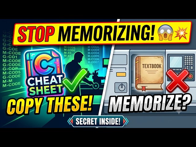 Stop Memorizing CNC Codes NOW! (The Secret They Don't Tell You)