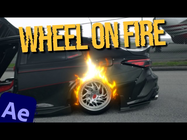 How to Make a WHEEL FIRE Effect in After Effects