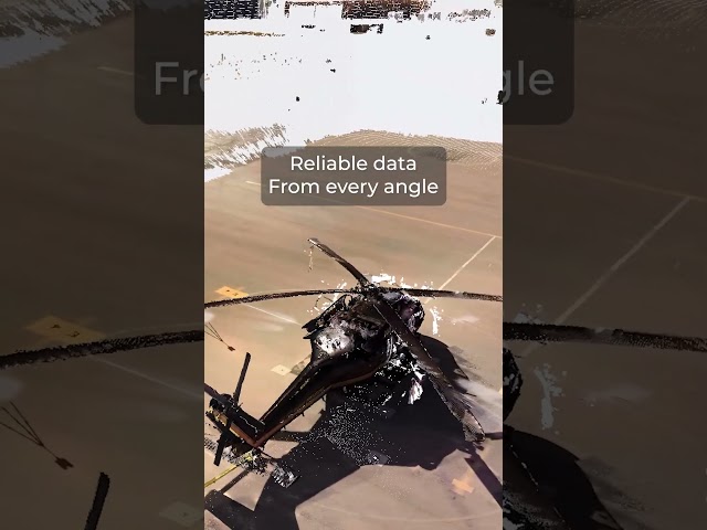Blackhawk Captured in 3D with a #laserscanner