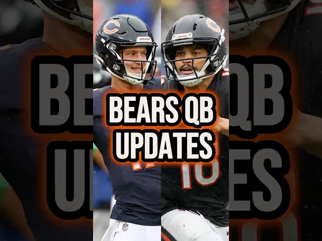 Chicago Bears QB Injury Updates Ft. Caleb Williams & Tyson Bagent #shorts #bears #nfl