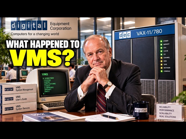 What Happened to VMS? The Operating System That Quietly Ran the World Behind the Scenes