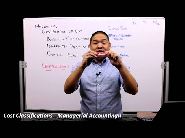 Part 2 - Cost Classifications