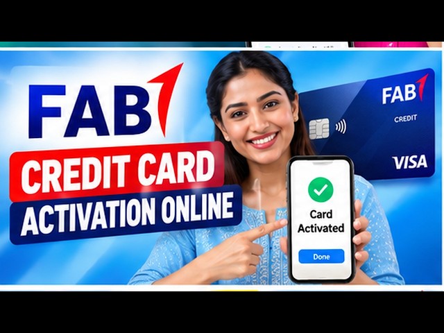 Fab Credit Card Activation Online | How To Activate Fab Credit Card Through App