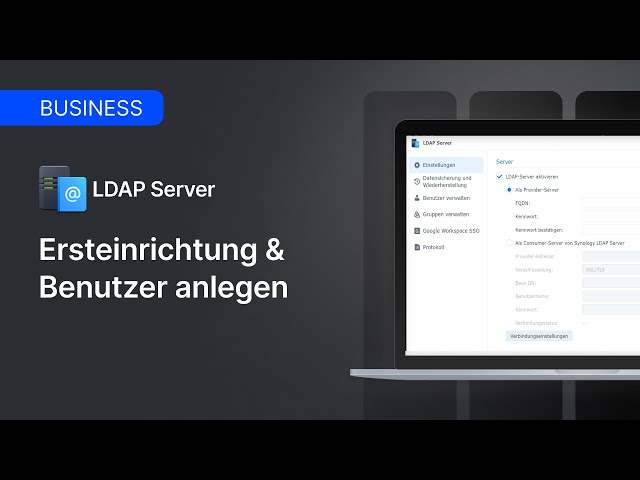 Benutzer- und Gruppenverwaltung mit LDAP [Tutorial 1/2]