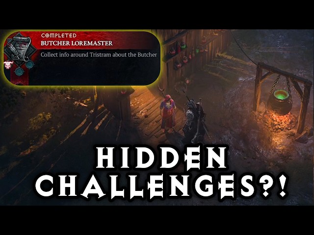 Diablo 4 Has SECRET Challenges Hidden in Tristram!