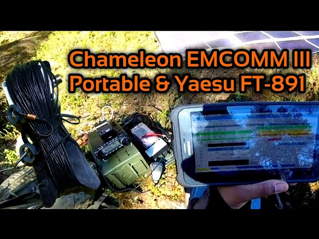Chameleon EMCOMM III Portable Ham Radio