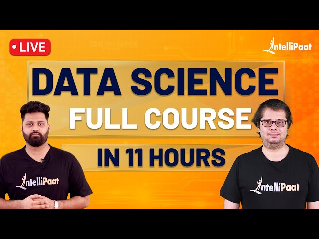 Data Science Course | Data Science Training | Data Science Tutorial for Beginners | Intellipaat
