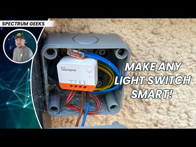 Sonoff ZBMINI Extreme // Install // Review // UK No Neutral // Make Any Switch Smart // Smart Home