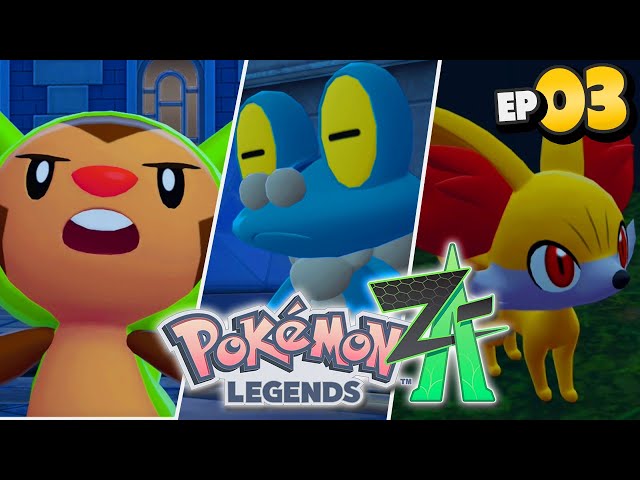 Pokémon Legends Z-A Part 3 KALOS STARTERS Gameplay Walkthrough Switch 2