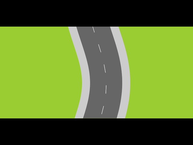 Wavy Road with dots || HTML CSS Animation