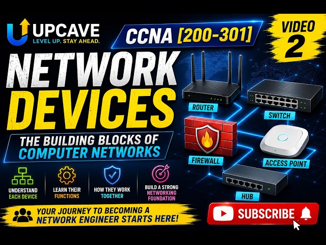 UPCAVE - CCNA [200 301] - Network Devices - Video 2