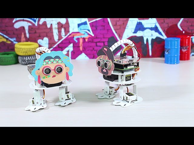 SunFounder PiSloth-AI Programmable Sloth Robot Kit for Raspberry Pi