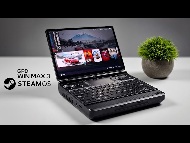 GPD Win Max 3 + SteamOS: Ryzen AI Max 388 Gaming Test!