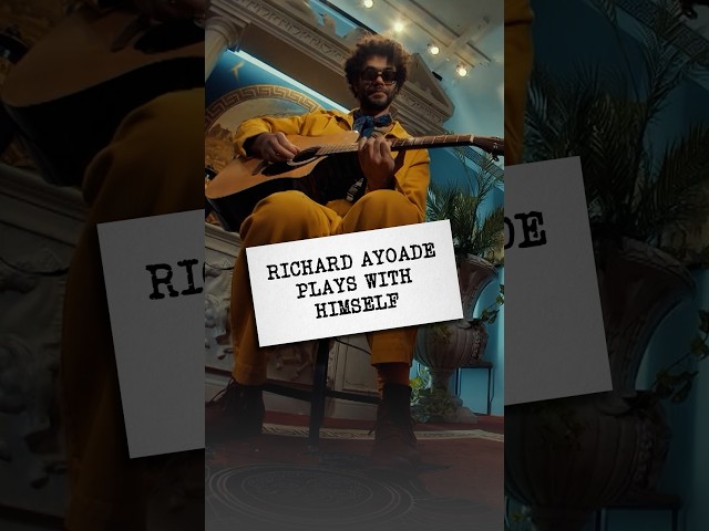 Richard Ayoade plays with himself. #taskmaster