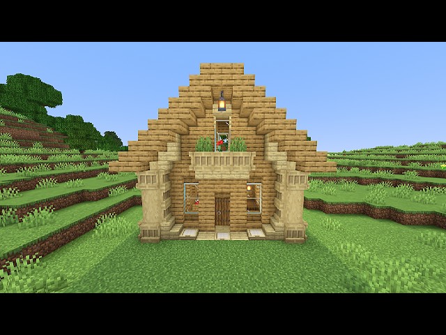 Minecraft: How To Build A House | Tutorial