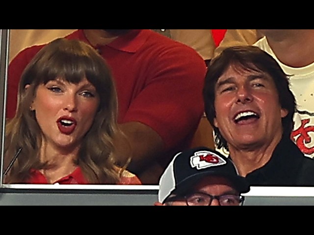 Taylor Swift Hangs With TOM CRUISE at First Chiefs Game Since Marrying Travis Kelce