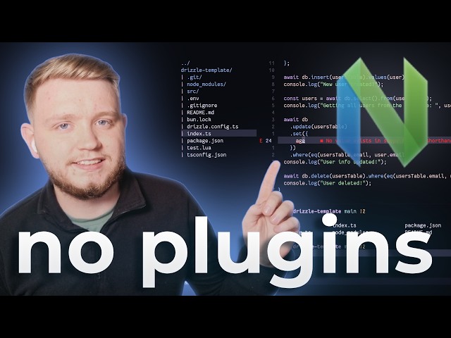 You Don’t Need Plugins in Neovim (Full IDE Setup)