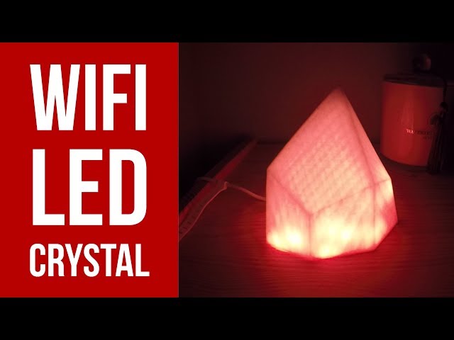 Wifi Enabled Crystal LED LAMP *XIAOMI YEELIGHT* Fusion 360