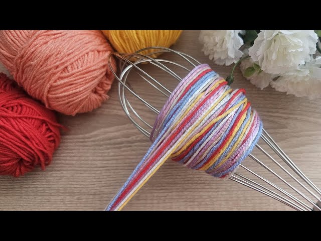 📣📣WOOW💯💯İNANILMAZ😯Çırpıcı teli ile yaptığım fikre şok olacaksınız‼️#knitting#crochet#amigurumi