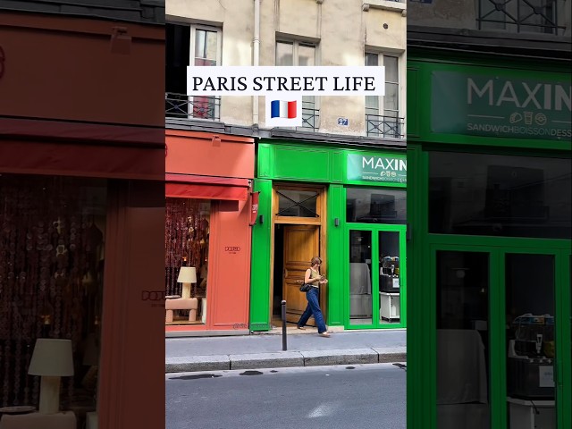 Paris Street Life 🇫🇷 | A Beautiful Walking Tour