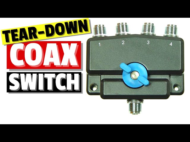 Ham Radio Coax Switch Tear Down
