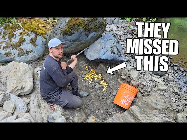 The GOLD RUSH Forgot To Look Under These Boulders..