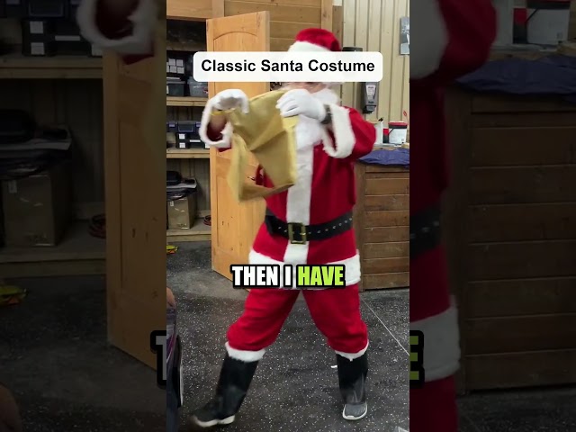 Classic Santa Costume #Shorts