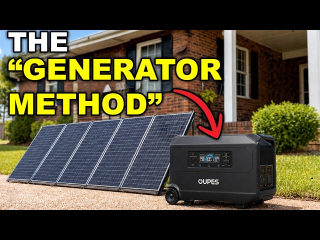 I Solar Powered My House for Cheap… Here’s How!