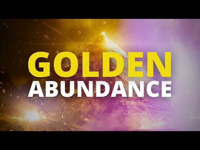Pyramid Golden Energy Wealth & Abundance Music | Manifestation Law of Attraction Subliminal Messages