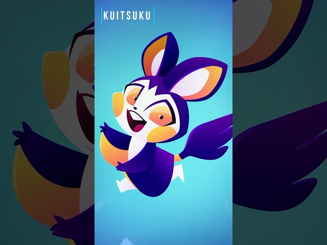 Kuitsuku’s Draws Emolga #shorts #satisfying #youtubeshorts
