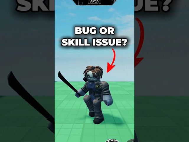 Is this a BUG or SKILL? In forsaken #forsaken  #roblox