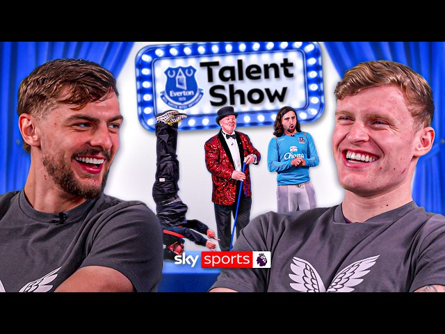 Everton players REACT to insane fan talent show! 😂