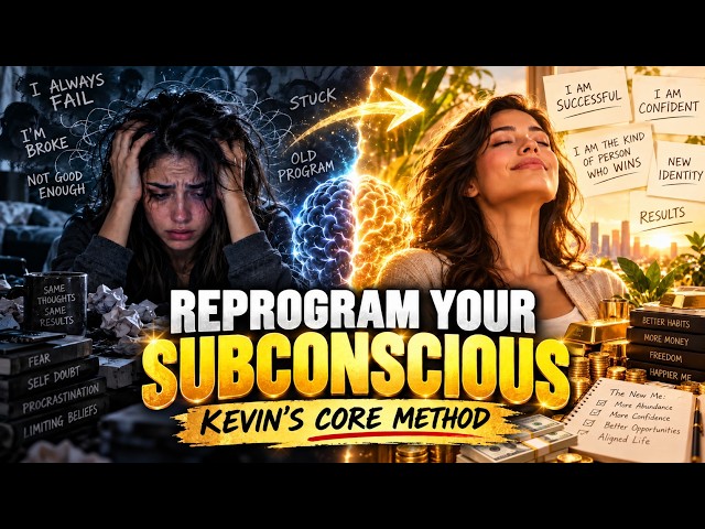 How To Reprogram Your Subconscious Mind (Kevin Trudeau’s Core Method Explained)