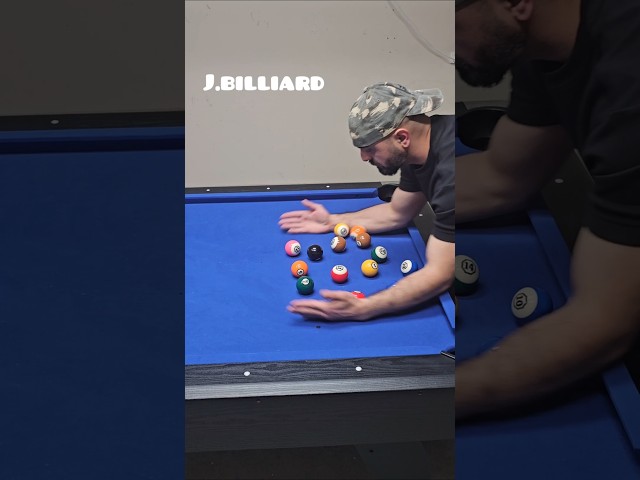 Don’t Have a Triangle? No Problem! #8ball #billiards