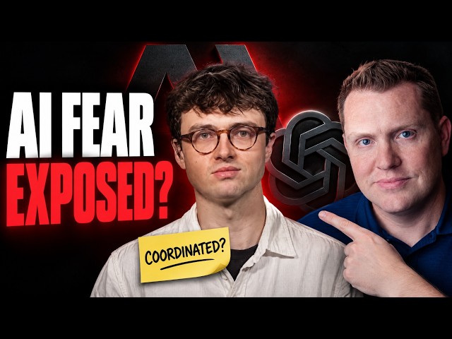 Jacob Coxon lied - "AI fear" is part of a coordinated pysop