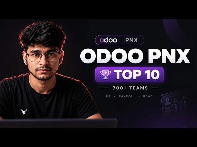 Odoo Hackathon TOP 10 🏆 | Full-Stack Project Demo & Coding Journey | Odoo PNX
