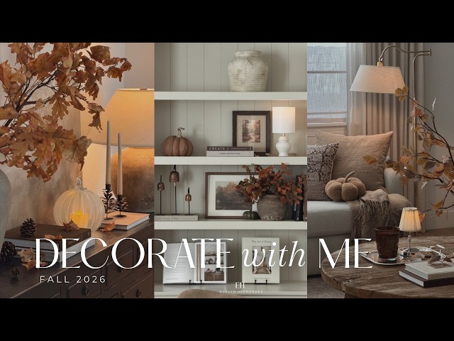 Style New Fall Decor Pieces In My Home || 2026 Fall Decorate With Me